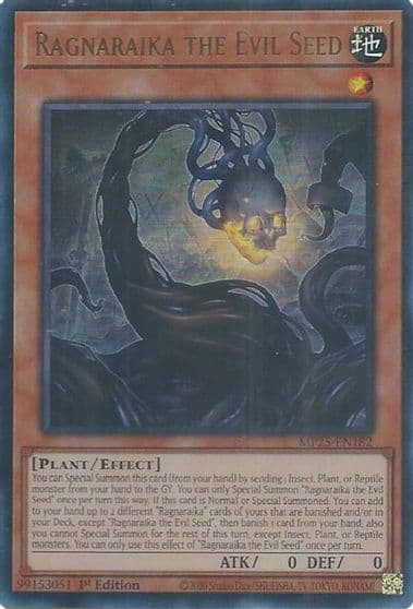 Ragnaraika the Evil Seed 2025 Mega-Pack Yu-Gi-Oh! card