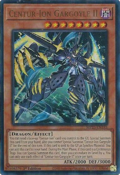Centur Ion Gargoyle II 2025 Mega-Pack Yu-Gi-Oh! card