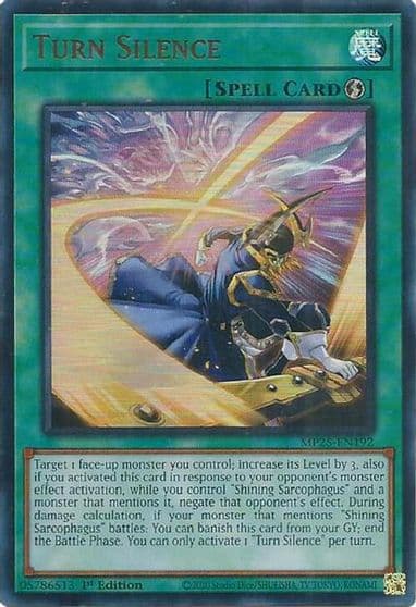 Turn Silence 2025 Mega-Pack Yu-Gi-Oh! card