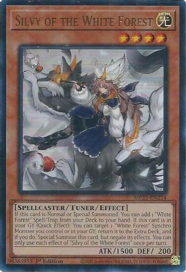 Silvy of the White Forest 2025 Mega-Pack Yu-Gi-Oh! card