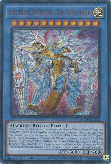 Drytron Meteonis DA Draconids 2025 Mega-Pack Yu-Gi-Oh! card