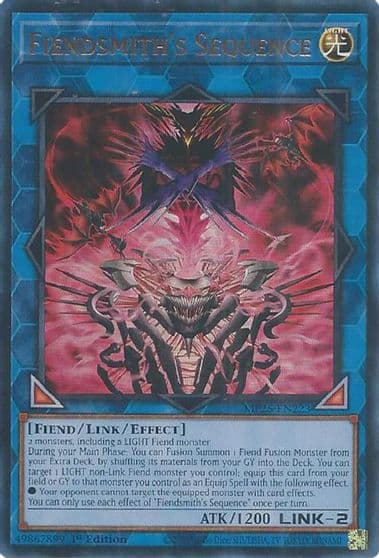 Fiendsmiths Sequence 2025 Mega-Pack Yu-Gi-Oh! card