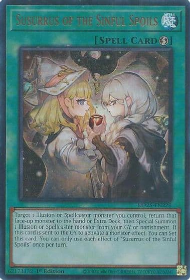 Susurrus of the Sinful Spoils 2025 Mega-Pack Yu-Gi-Oh! card
