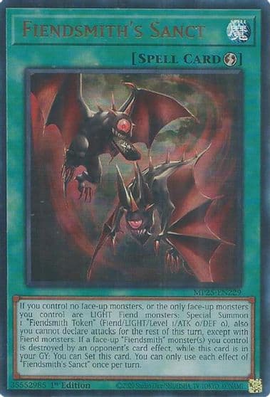 Fiendsmiths Sanct 2025 Mega-Pack Yu-Gi-Oh! card