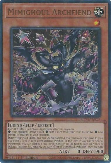 Mimighoul Archfiend 2025 Mega-Pack Yu-Gi-Oh! card