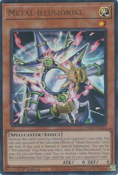 Metal Illusionist 2025 Mega-Pack Yu-Gi-Oh! card