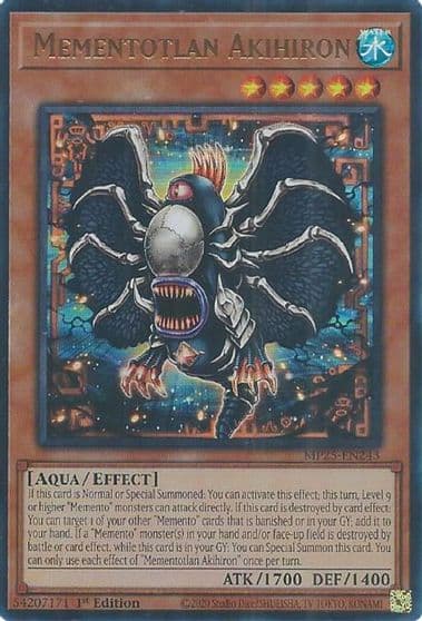 Mementotlan Akihiron 2025 Mega-Pack Yu-Gi-Oh! card