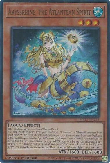Abyssrhine the Atlantean Spirit 2025 Mega-Pack Yu-Gi-Oh! card