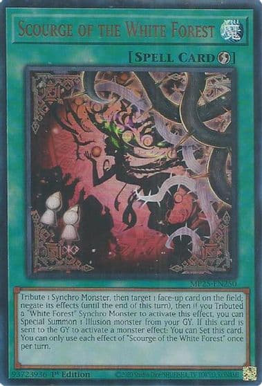 Scourge of the White Forest 2025 Mega-Pack Yu-Gi-Oh! card