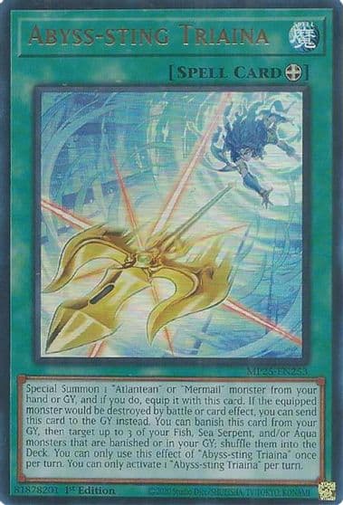Abyss sting Triaina 2025 Mega-Pack Yu-Gi-Oh! card