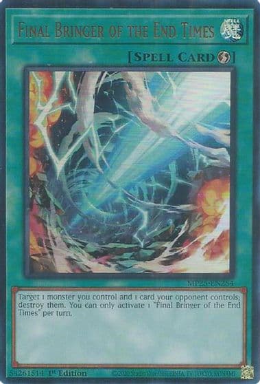 Final Bringer of the End Times 2025 Mega-Pack Yu-Gi-Oh! card