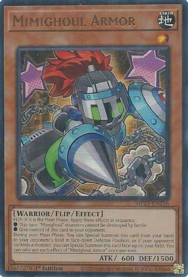 Mimighoul Armor 2025 Mega-Pack Yu-Gi-Oh! card