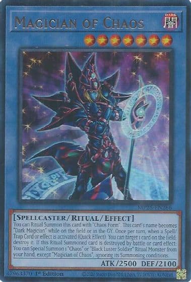 Magician of Chaos 2025 Mega-Pack Yu-Gi-Oh! card