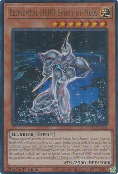 Elemental HERO Spirit of Neos 2025 Mega-Pack Yu-Gi-Oh! card
