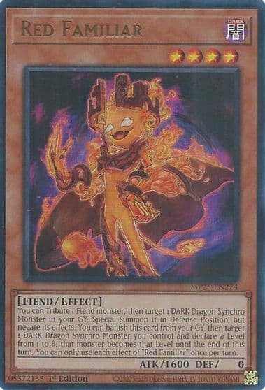 Red Familiar 2025 Mega-Pack Yu-Gi-Oh! card