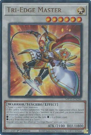 Tri Edge Master 2025 Mega-Pack Yu-Gi-Oh! card