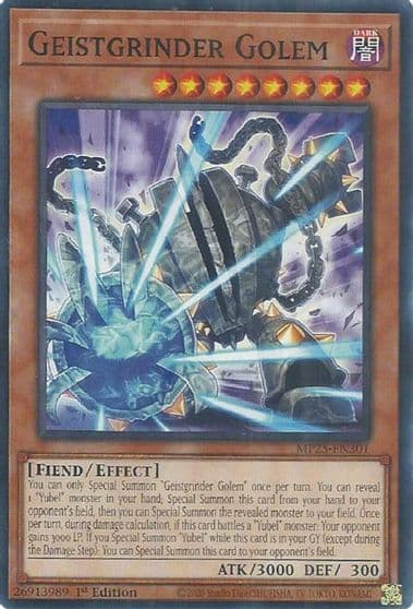 Geistgrinder Golem 2025 Mega-Pack Yu-Gi-Oh! card
