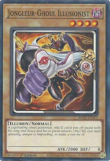 Jongleur Ghoul Illusionist 2025 Mega-Pack Yu-Gi-Oh! card