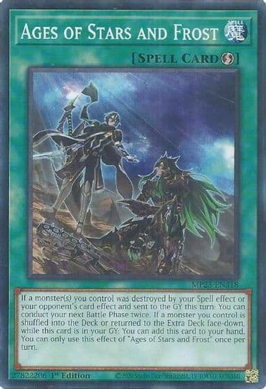 Ages of Stars and Frost 2025 Mega-Pack Yu-Gi-Oh! card