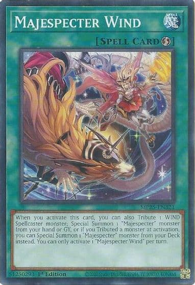 Majespecter Wind 2025 Mega-Pack Yu-Gi-Oh! card