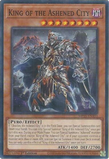 King of the Ashened City 2025 Mega-Pack Yu-Gi-Oh! card