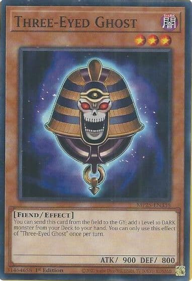 Three Eyed Ghost 2025 Mega-Pack Yu-Gi-Oh! card