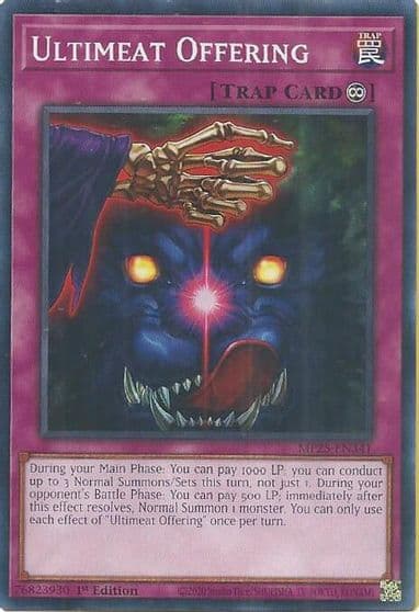 Ultimeat Offering 2025 Mega-Pack Yu-Gi-Oh! card