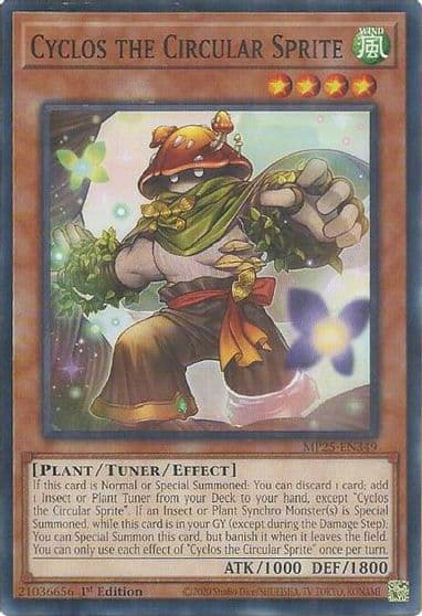 Cyclos the Circular Sprite 2025 Mega-Pack Yu-Gi-Oh! card