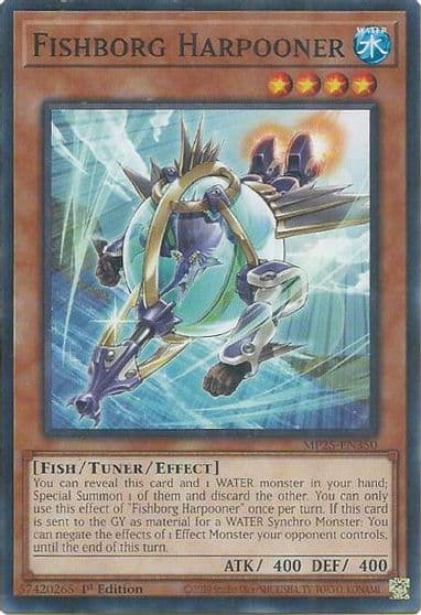 Fishborg Harpooner 2025 Mega-Pack Yu-Gi-Oh! card