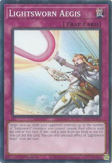 Lightsworn Aegis 2025 Mega-Pack Yu-Gi-Oh! card