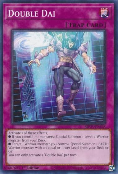 Double Dai 2025 Mega-Pack Yu-Gi-Oh! card