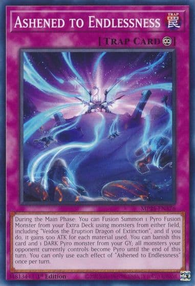 Ashened to Endlessness 2025 Mega-Pack Yu-Gi-Oh! card