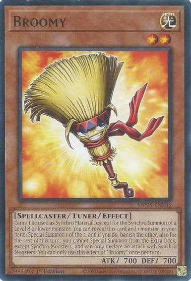 Broomy 2025 Mega-Pack Yu-Gi-Oh! card