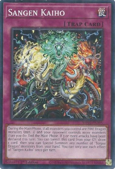 Sangen Kaiho 2025 Mega-Pack Yu-Gi-Oh! card