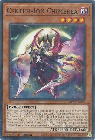 Centur Ion Chimerea 2025 Mega-Pack Yu-Gi-Oh! card