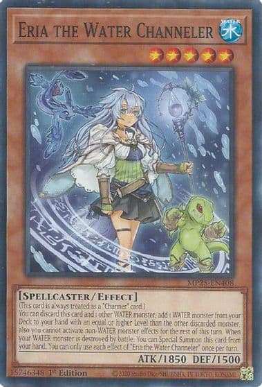 Eria the Water Channeler 2025 Mega-Pack Yu-Gi-Oh! card