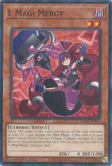 L Magi Mergy 2025 Mega-Pack Yu-Gi-Oh! card