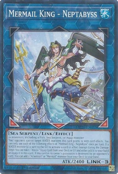 Mermail King Neptabyss 2025 Mega-Pack Yu-Gi-Oh! card