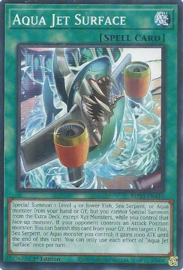 Aqua Jet Surface 2025 Mega-Pack Yu-Gi-Oh! card