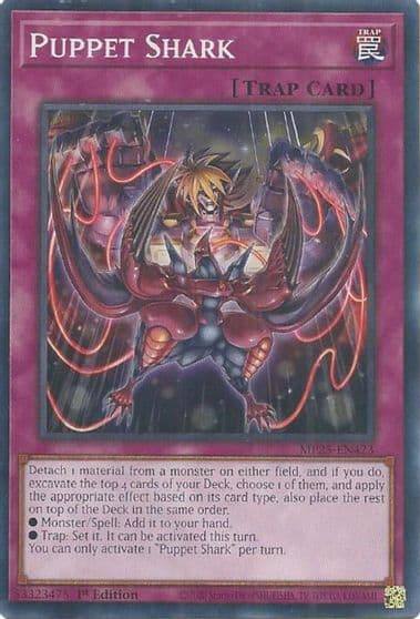 Puppet Shark 2025 Mega-Pack Yu-Gi-Oh! card