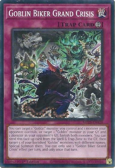 Goblin Biker Grand Crisis 2025 Mega-Pack Yu-Gi-Oh! card