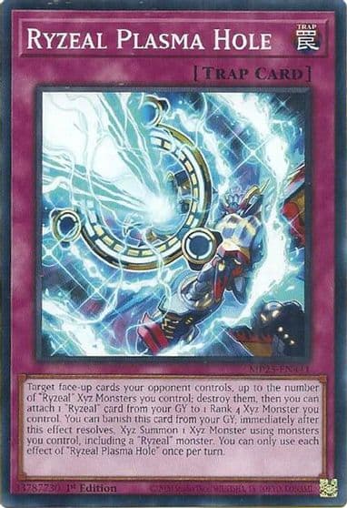 Ryzeal Plasma Hole 2025 Mega-Pack Yu-Gi-Oh! card