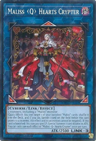 Maliss Q Hearts Crypter 2025 Mega-Pack Yu-Gi-Oh! card