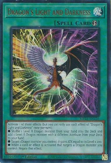 Dragons Light and Darkness 2025 Mega-Pack Yu-Gi-Oh! card