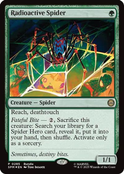 Radioactive Spider Unique and Miscellaneous Promos Magic card