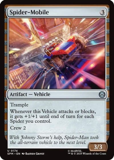 Spider Mobile Marvel's Spider-Man Magic card