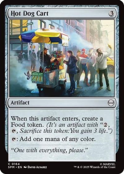 Hot Dog Cart Marvel's Spider-Man Magic card