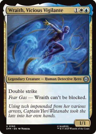 Wraith Vicious Vigilante Marvel's Spider-Man Magic card