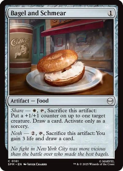 Bagel and Schmear Marvel's Spider-Man Magic card