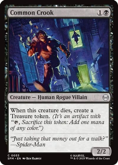 Common Crook Marvel's Spider-Man Magic card